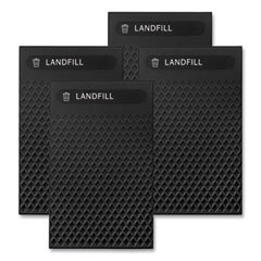 Large Prelabeled Landfill Waste Panels for Tailor and Landmark Series Containers 20.72